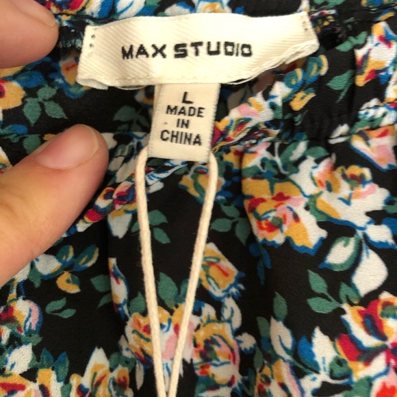 Floral Print Ruffle Hem Maxi Skirt - Picture 5 of 6